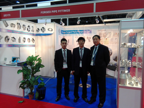 Sioux warmly congratulated Birgit Pipe Co., Ltd. 2015 Dubai Pipe Industry Trade Fair exhibition in Dubai a success